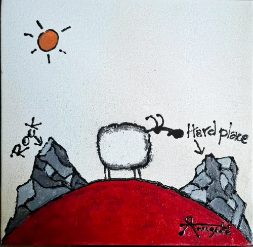 Between a rock and a hard place